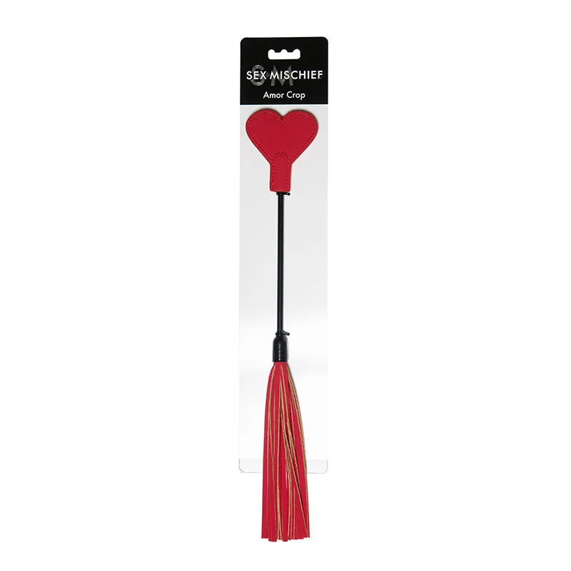S&M Amor Crop In Red