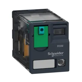 Schneider Zelio RXM Plug In Miniature Relays With LED 6A 4 C/O