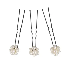 Set of Pearl Spring Wedding Hair Pins