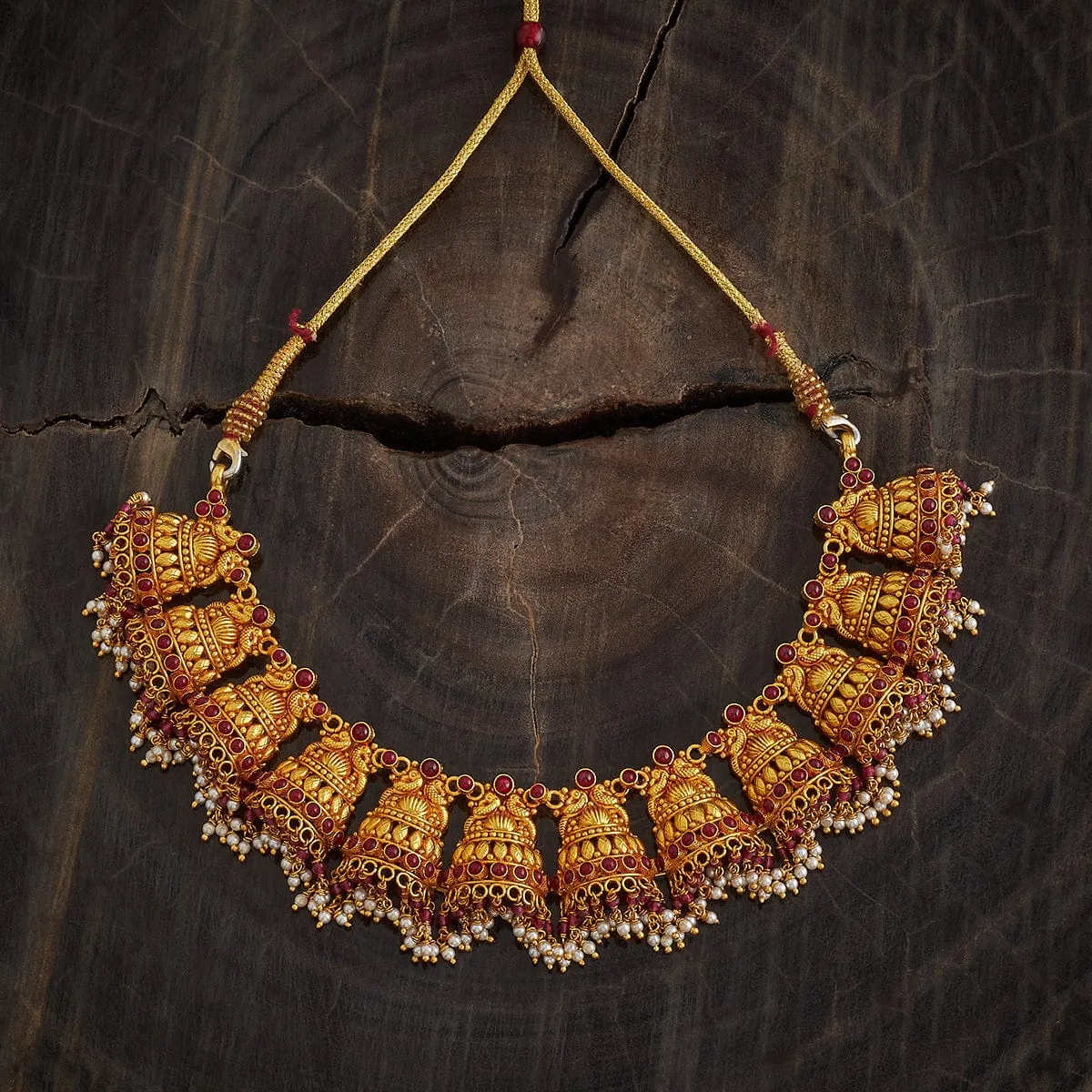 Silver Temple Necklace 172705