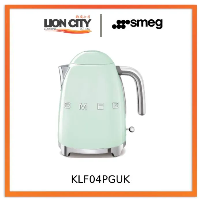 Smeg KLF04BLUK/CRUK/PBUK/PGUK/WHUK/RDUK Kettles 50's Style