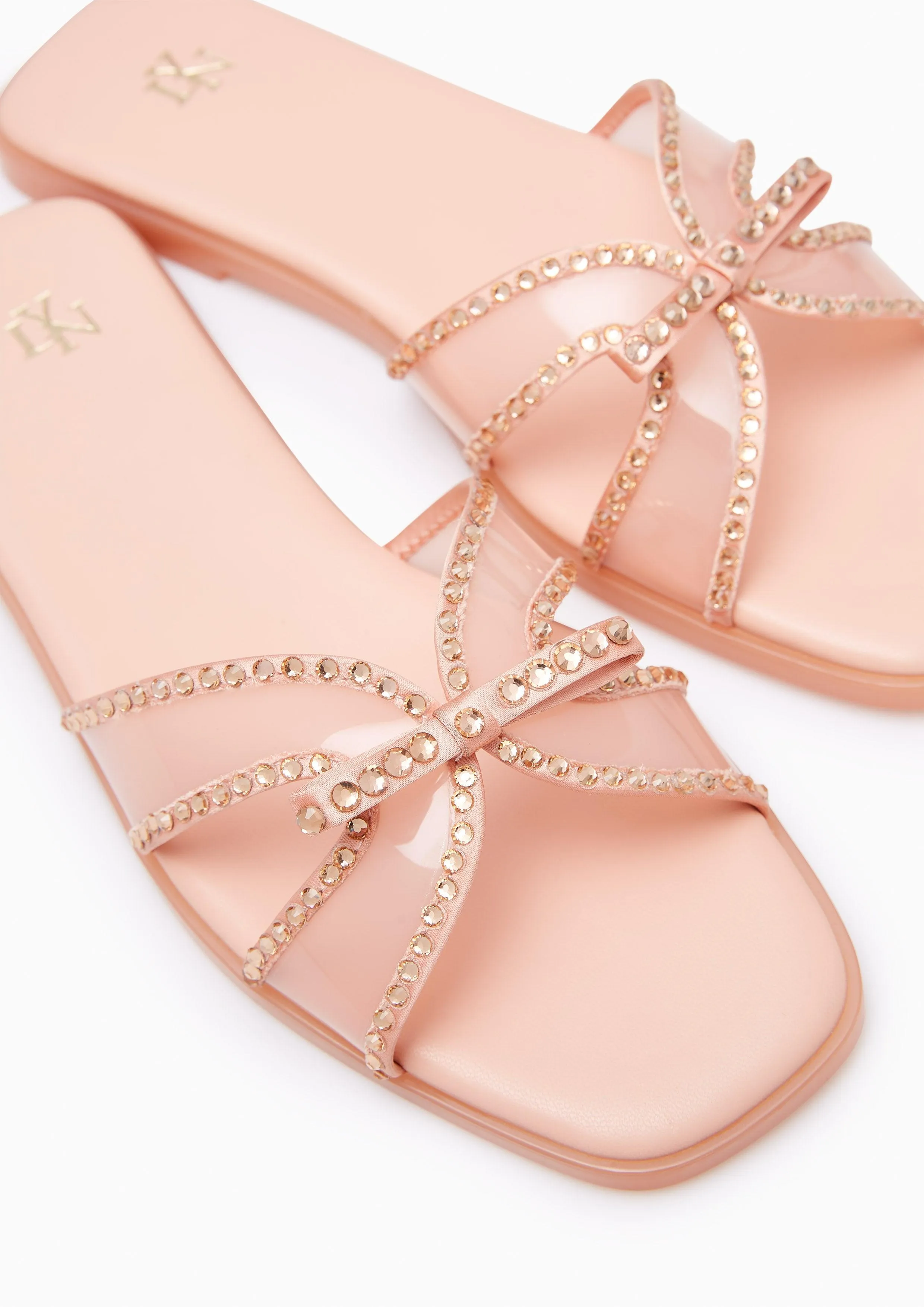 Spencer Flat Sandals Orange