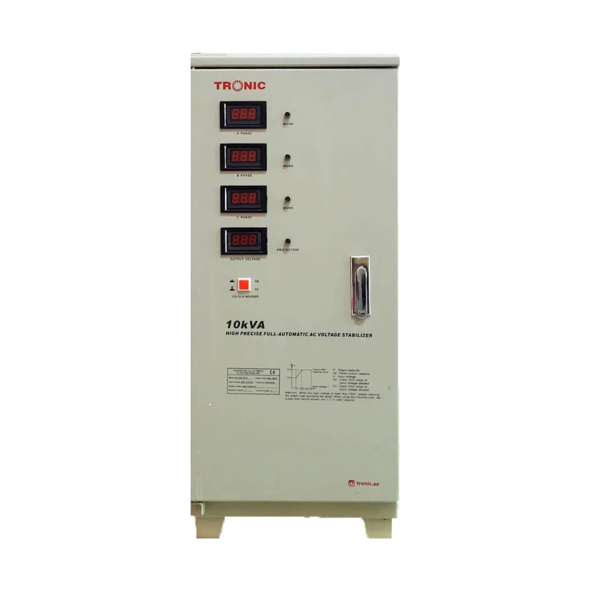 Stabilizer Full automatic AC voltage HTRSJW Three Phase 10KV