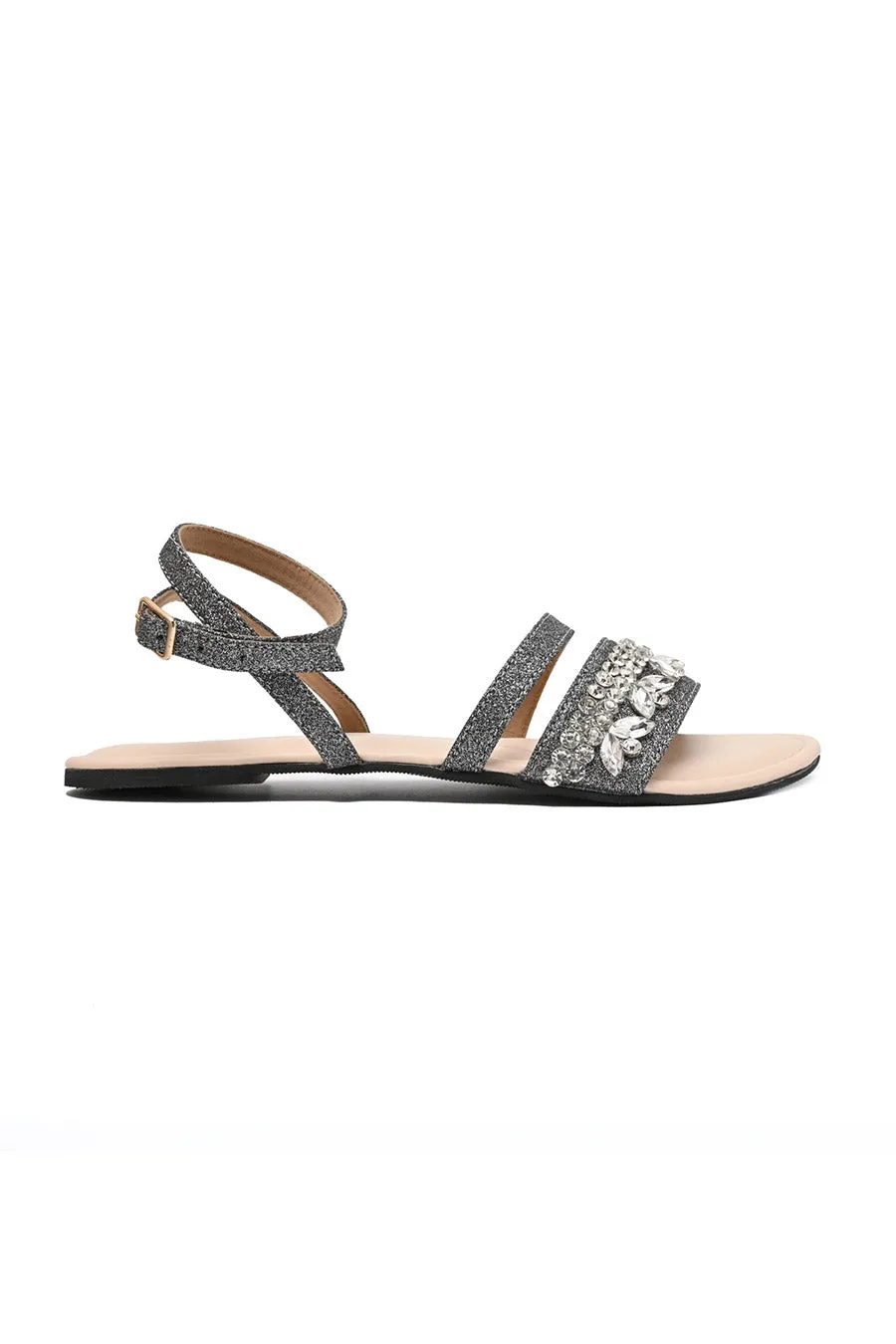 Starry Night Crystal Embellished Flats