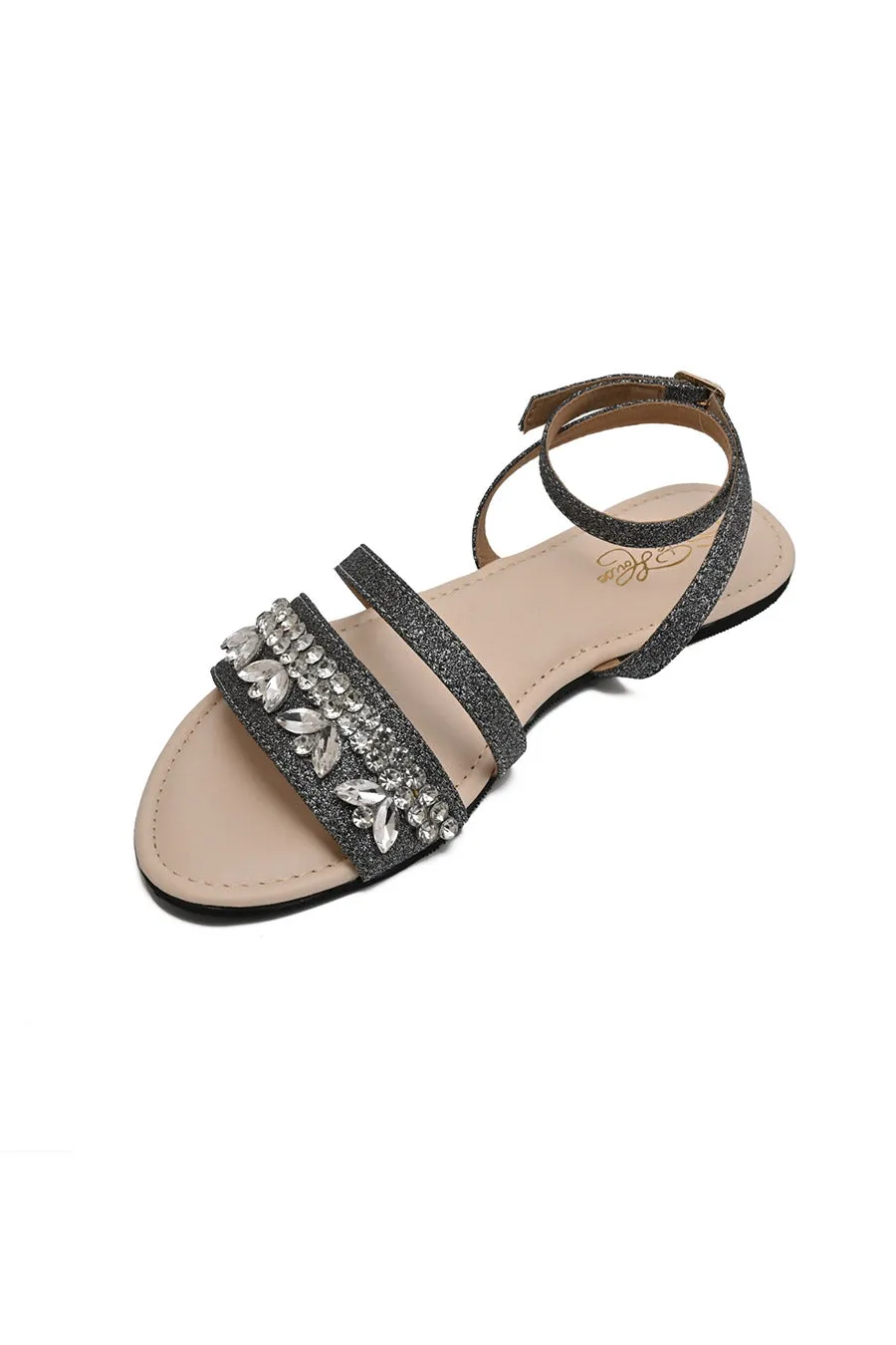 Starry Night Crystal Embellished Flats