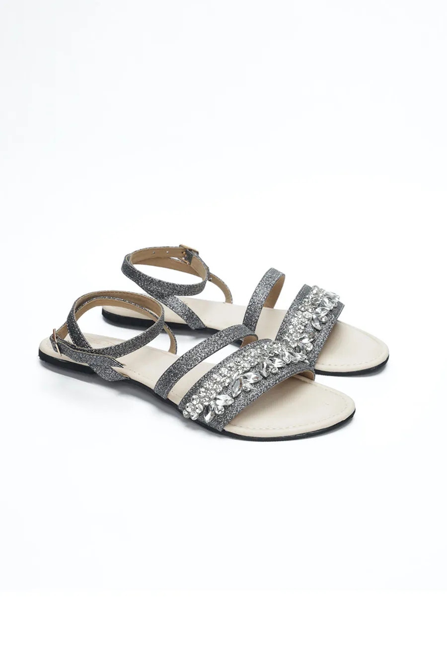 Starry Night Crystal Embellished Flats