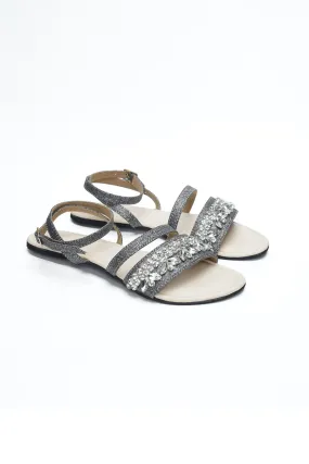 Starry Night Crystal Embellished Flats
