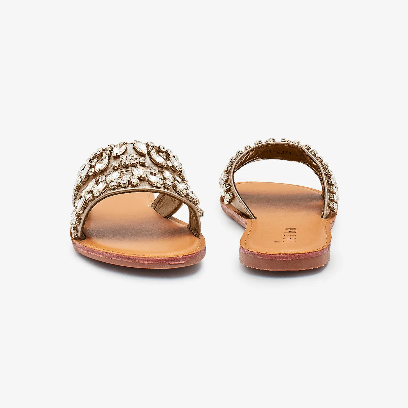 Stone Encrusted Fancy Womens Chappals