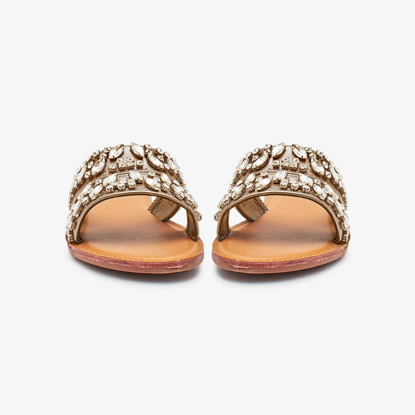 Stone Encrusted Fancy Womens Chappals