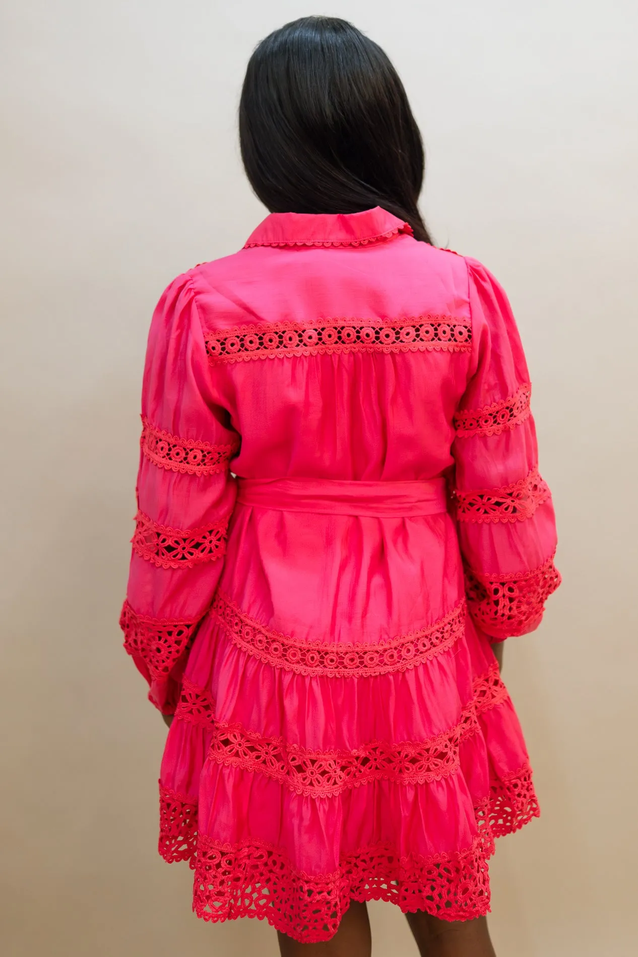 Tova Crochet Lace Dress