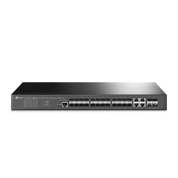 TP-Link TL-SG3428XF JetStream 24-Port SFP L2  Managed Switch with 4 10GE SFP  Slots  Omada