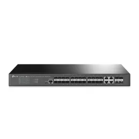 TP-Link TL-SG3428XF JetStream 24-Port SFP L2  Managed Switch with 4 10GE SFP  Slots  Omada