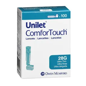 Unilet Comfortouch Ultra Thin Lancets 100 each By Unilet