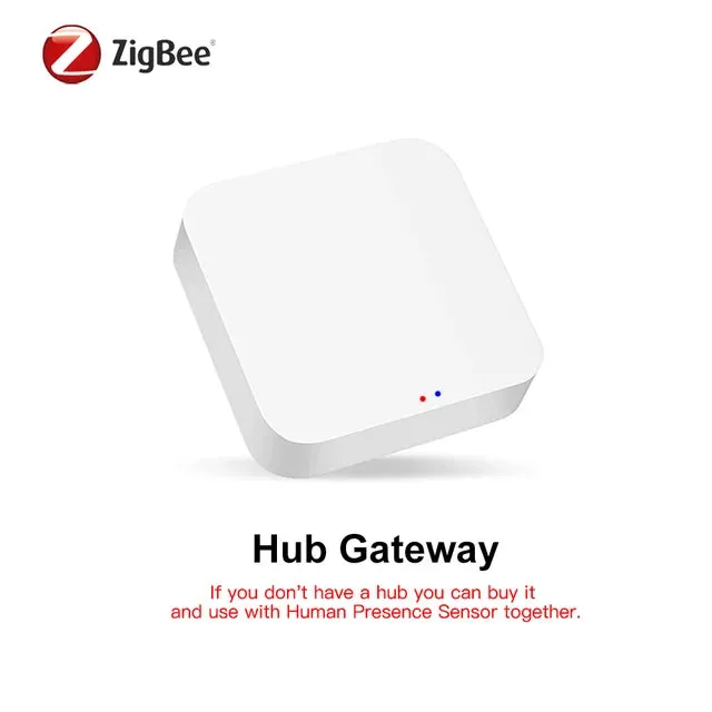 Upgrade Your Home Security with ZigBee MmWave Radar Human Presence Motion Sensor - Smart Illuminance & Distance Detection for Tuya Home Automation