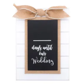 Wedding Countdown Chalkboard