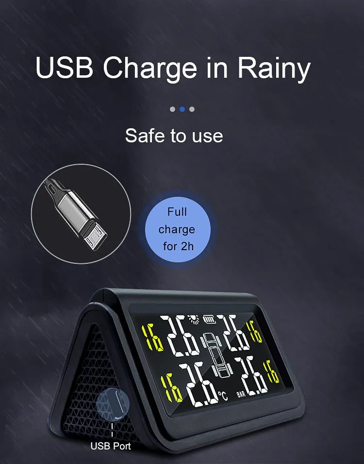 Wireless  Tire  Pressure  Monitoring Instrument Tire Pressure