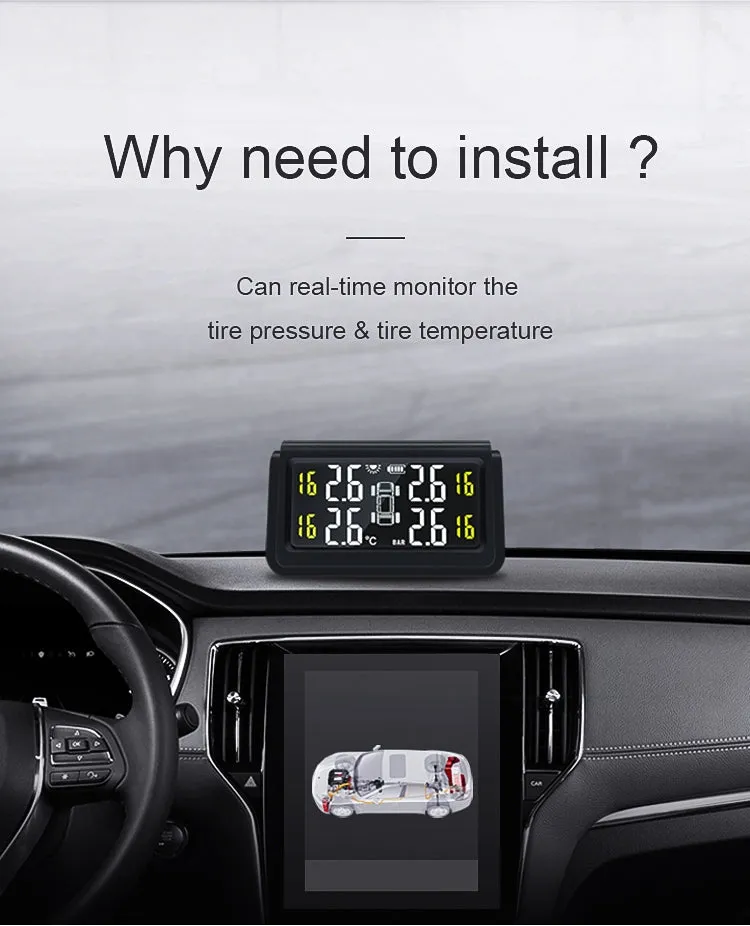 Wireless  Tire  Pressure  Monitoring Instrument Tire Pressure