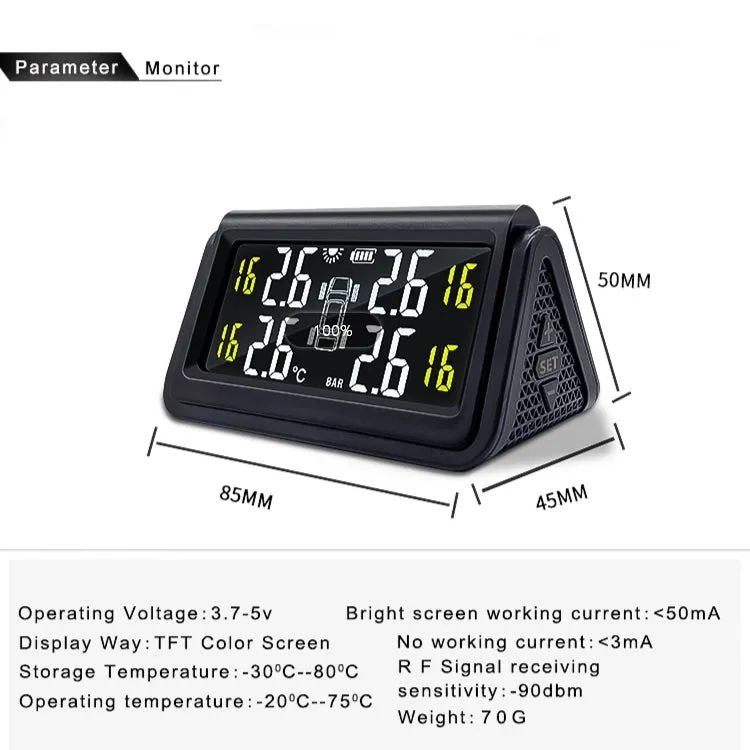 Wireless  Tire  Pressure  Monitoring Instrument Tire Pressure